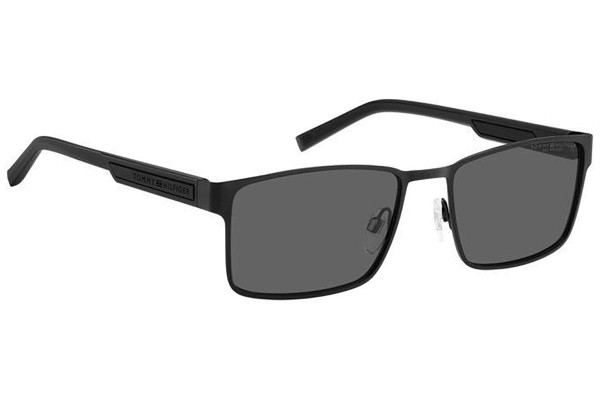 Sonnenbrille Tommy Hilfiger TH2087/S 003/M9 Polarized Rechteck Schwarz