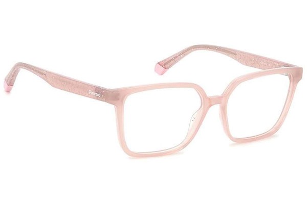 Glasses Polaroid Junior PLDD836 35J Rechteck Rosa