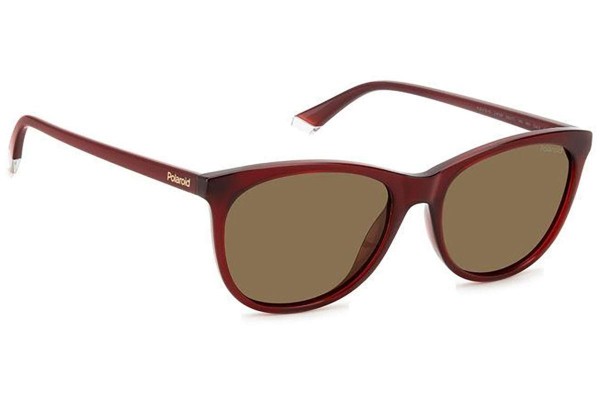 Sonnenbrille Polaroid PLD4161/S LHF/SP Polarized Rechteck Rot