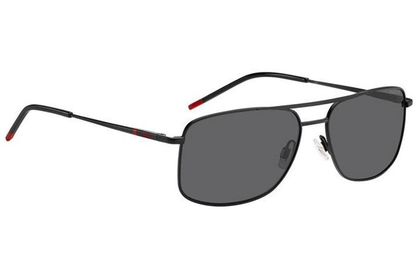 Sonnenbrille HUGO HG1287/S OIT/IR Rechteck Schwarz