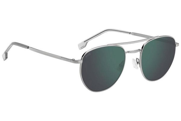 Sunglasses BOSS BOSS1631/S 6LB/MT Rund Silber