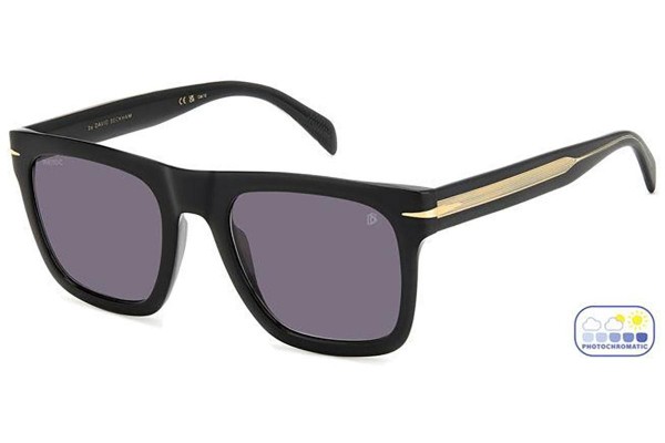 Sonnenbrille David Beckham DB7000/SFLAT 807/KE Rechteck Schwarz