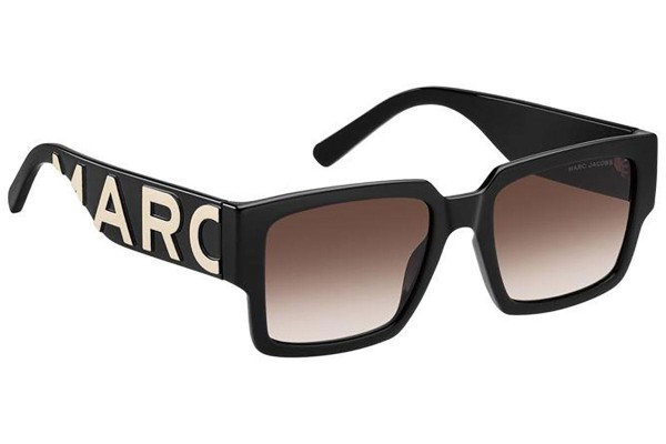 Sunglasses Marc Jacobs MARC739/S 80S/HA Rechteck Schwarz