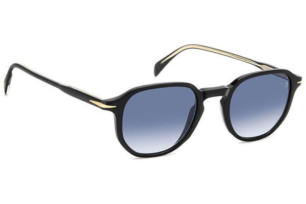 Sonnenbrille David Beckham DB1140/S 807/08 Rechteck Schwarz