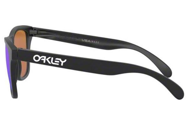 Sonnenbrille Oakley Frogskins OO9013-H6 Quadratisch Schwarz