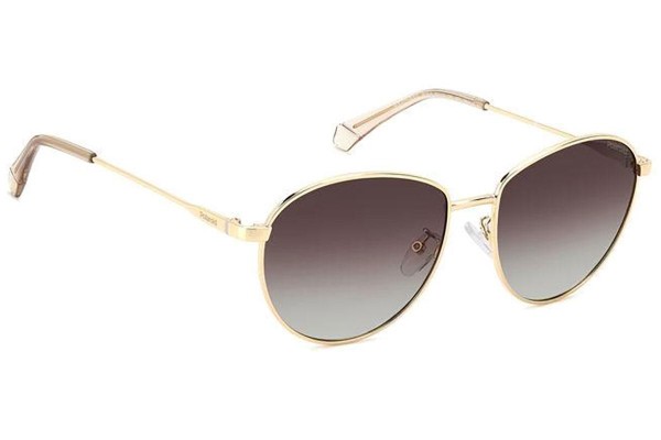 Sunglasses Polaroid PLD4171/G/S/X 01Q/LA Polarized Rund Gold