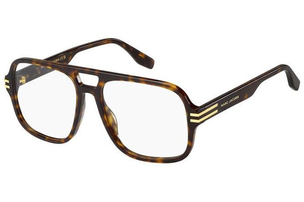 Glasses Marc Jacobs MARC755 086 Quadratisch Havanna