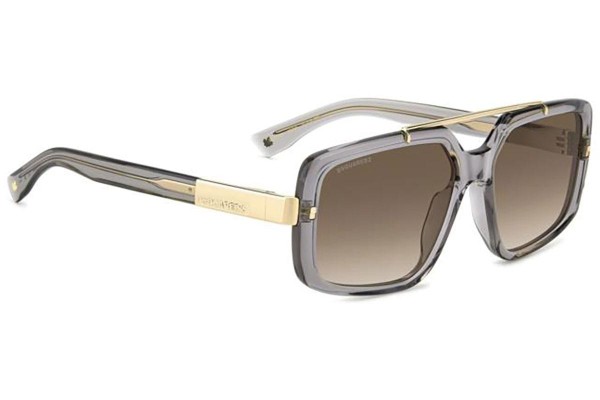 Sonnenbrille Dsquared2 D20120/S KB7/HA Rechteck Grau