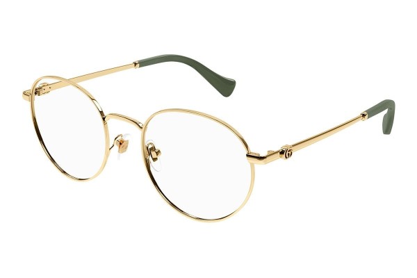 Glasses Gucci GG1594O 002 Rund Gold