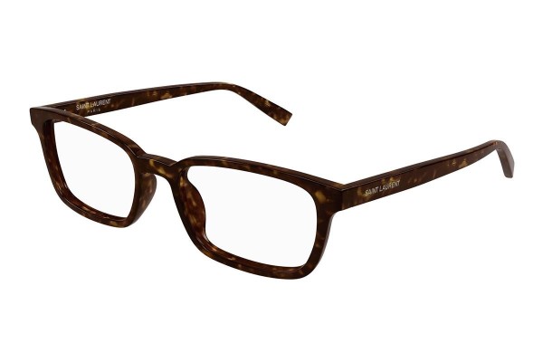 Brillen Saint Laurent SL671 002 Quadratisch Havanna