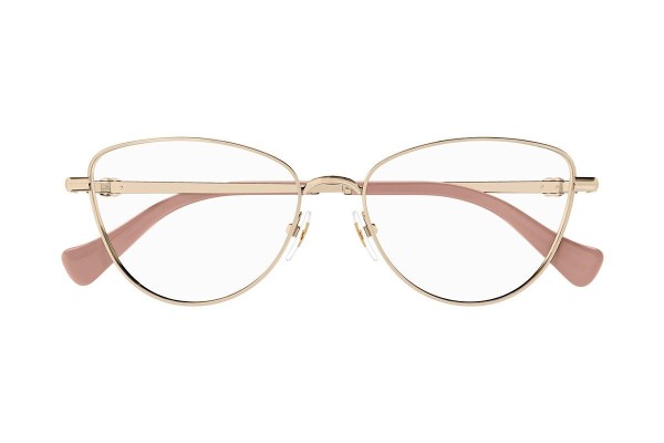 Brillen Gucci GG1595O 002 Cat Eye Gold