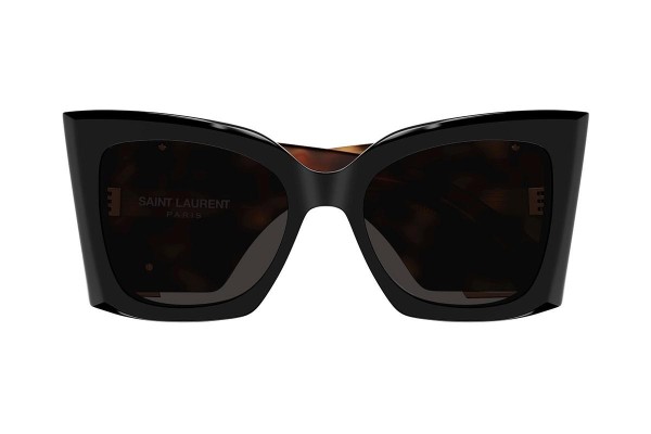 Sonnenbrille Saint Laurent SLM119BLAZE 003 Cat Eye Schwarz