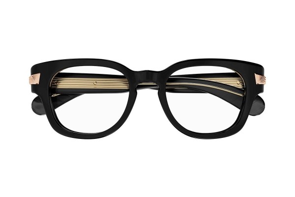 Glasses Gucci GG1518O 001 Rund Schwarz