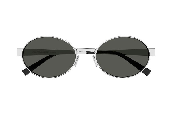 Sonnenbrille Saint Laurent SL692 002 Rund Silber