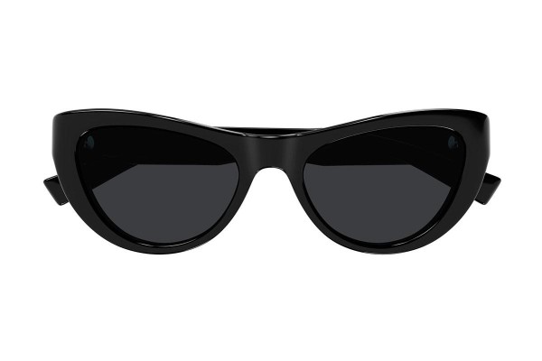 Sunglasses Saint Laurent SL676 001 Cat Eye Schwarz