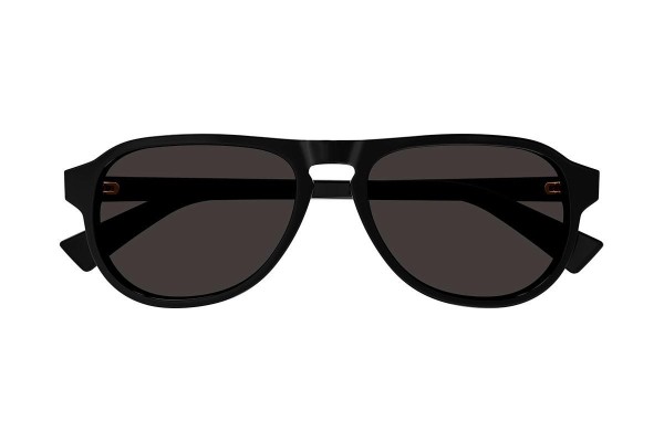 Sonnenbrille Bottega Veneta BV1292S 001 Pilot Schwarz