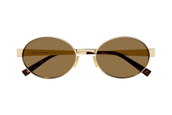 Sonnenbrille Saint Laurent SL692 004 Rund Gold