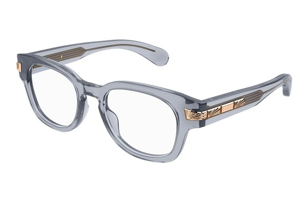 Glasses Gucci GG1518O 003 Rund Grau