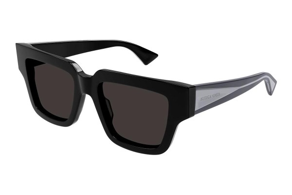 Sunglasses Bottega Veneta BV1276S 001 Quadratisch Schwarz