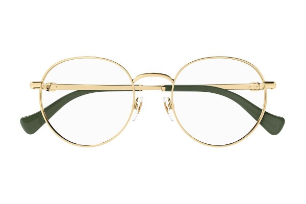 Glasses Gucci GG1594O 002 Rund Gold