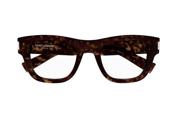 Glasses Saint Laurent SL698 002 Rechteck Havanna