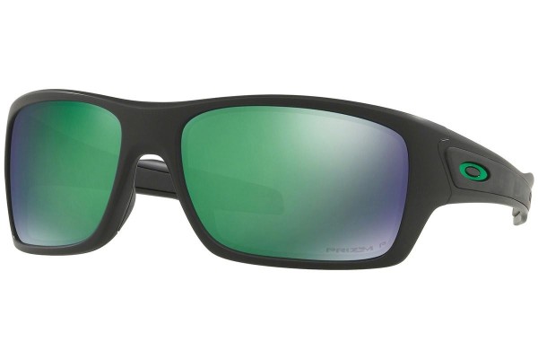 Sonnenbrille Oakley Turbine OO9263-45 PRIZM Polarized Rechteck Schwarz