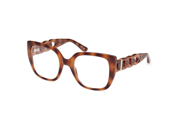 Glasses Guess GU50118 053 Quadratisch Havanna