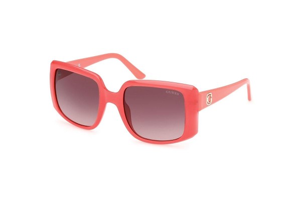 Sonnenbrille Guess GU00097 72F Quadratisch Rosa