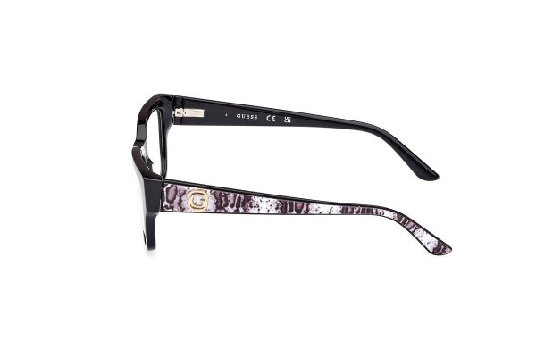 Glasses Guess GU50126 001 Rechteck Schwarz