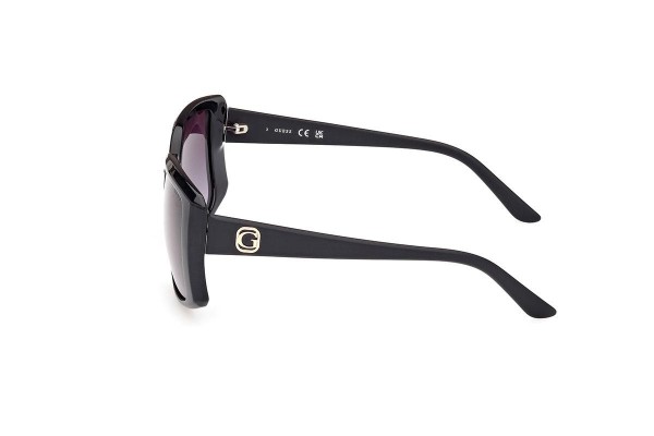 Sunglasses Guess GU00097 01B Quadratisch Schwarz