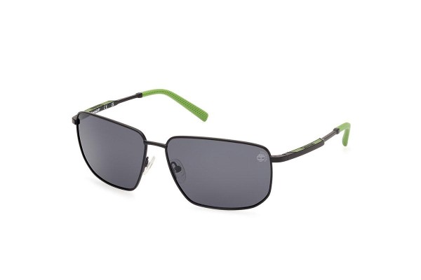 Sunglasses Timberland TB00010 02D Polarized Rechteck Schwarz