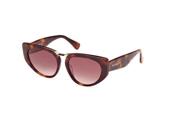 Sonnenbrille Max Mara MM0093 52F Cat Eye Havanna