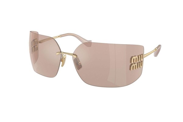 Sunglasses Miu Miu MU54YS ZVN20F Quadratisch Gold