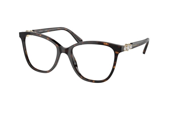 Glasses Swarovski SK2020 1002 Quadratisch Havanna