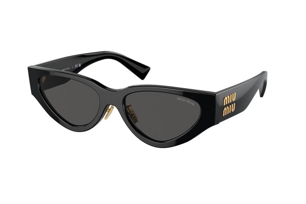 Sunglasses Miu Miu MU03ZS 1AB5S0 Cat Eye Schwarz