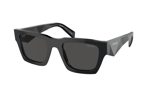 Sonnenbrille Prada PRA06S 16K08Z Rechteck Schwarz