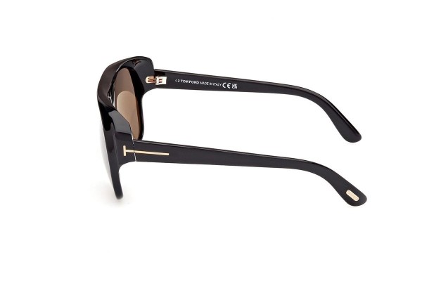 Sunglasses Tom Ford FT1103 01L Quadratisch Schwarz