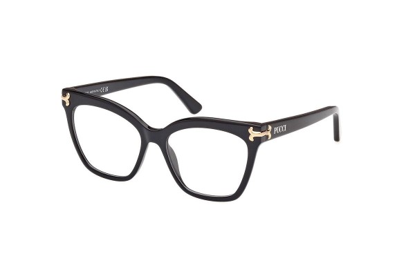 Glasses Emilio Pucci EP5235 001 Cat Eye Schwarz