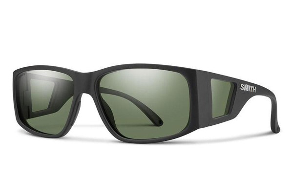 Sonnenbrille Smith MONROEPEAK 003/L7 Polarized Rechteck Schwarz