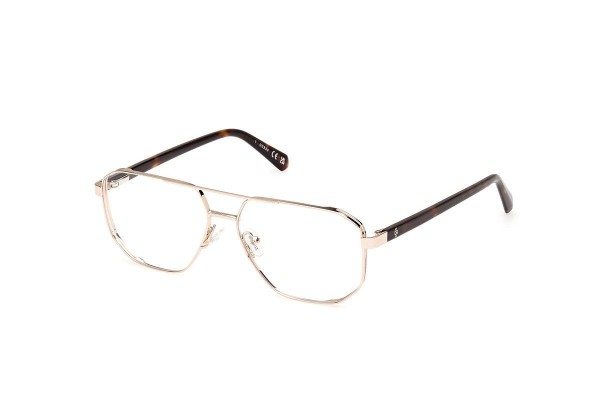 Glasses Guess GU50135 032 Quadratisch Gold