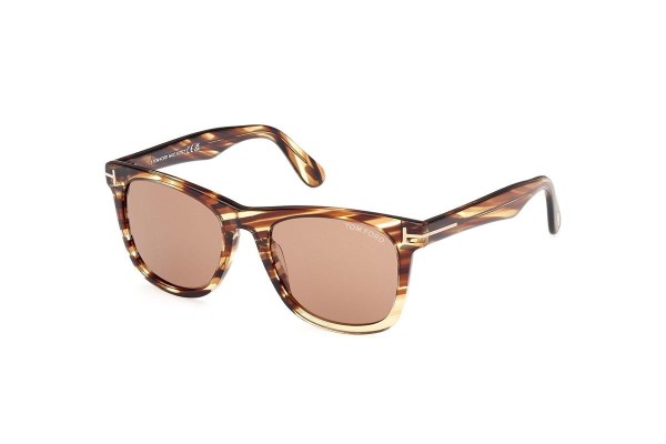 Sunglasses Tom Ford FT1099 55E Quadratisch Havanna