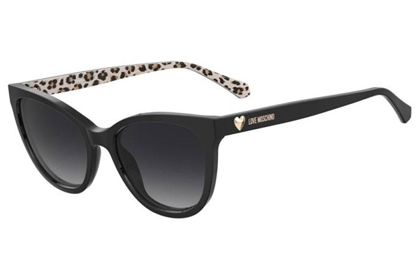 Sunglasses Love Moschino MOL072/S 7RM/9O Rechteck Schwarz