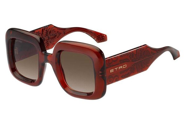 Sonnenbrille Etro ETRO0015/S 2LF/HA Quadratisch Rot