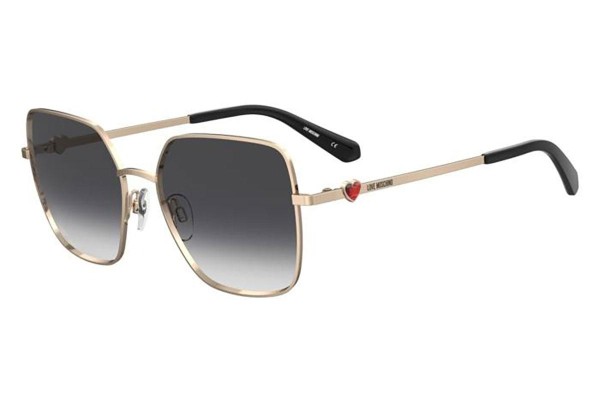 Sonnenbrille Love Moschino MOL075/S 000/9O Rechteck Gold