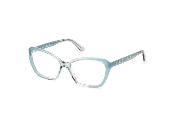 Glasses Guess GU50115 089 Cat Eye Grün