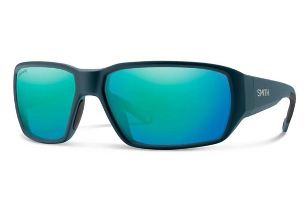 Sonnenbrille Smith HOOKSET FJM/QG Polarized Rechteck Blau