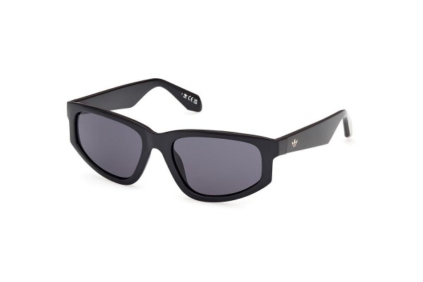 Sonnenbrille Adidas Originals OR0107 01A Rechteck Schwarz