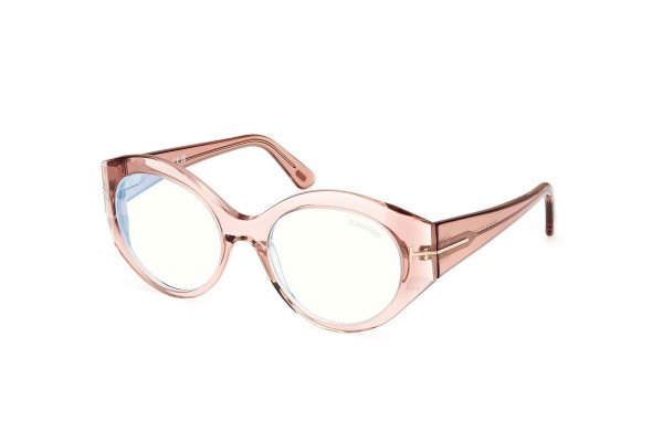 Brillen Tom Ford FT5950-B 072 Oval Rosa