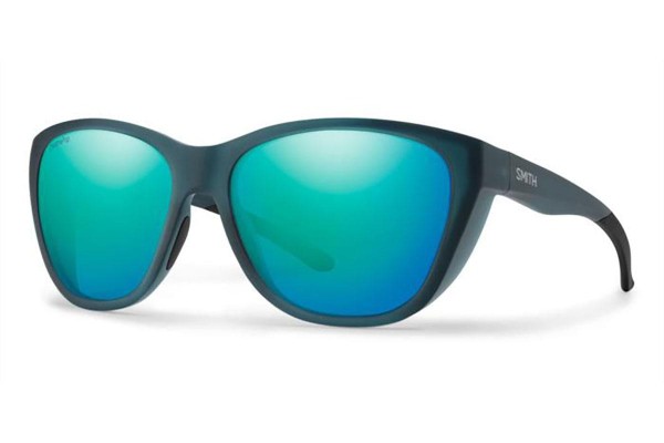 Sunglasses Smith SHOAL FJM/QG Polarized Rund Blau