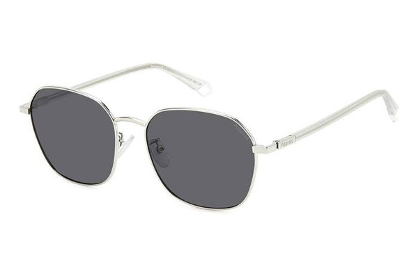 Sonnenbrille Polaroid PLD4168/G/S/X 010/M9 Polarized Rechteck Silber